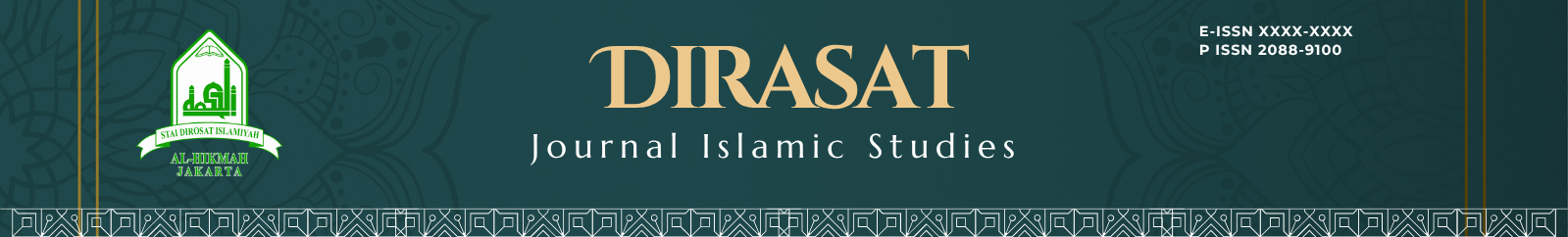 Dirasat: Jounal Islamic Studies